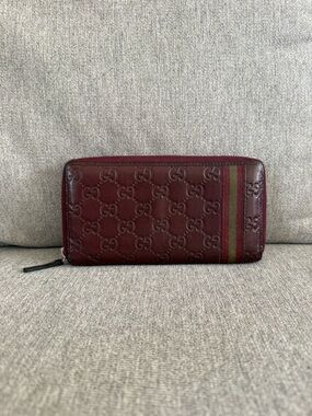 Gucci Guccissima Striped Wallet